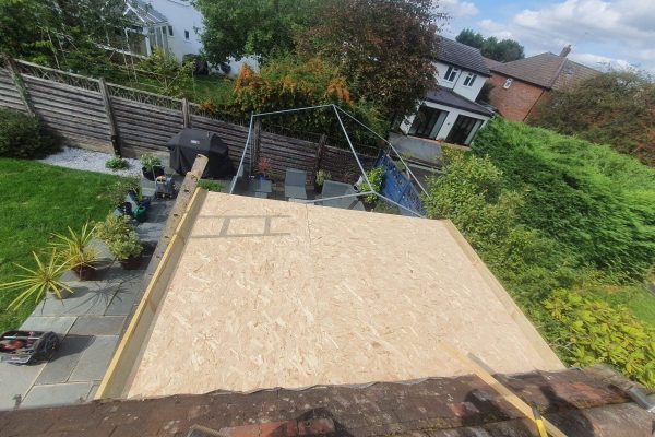 Roof being repaired in Mountrath